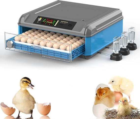 Egg Incubator Commercial For Hatching Eggs, Large 500 Eggs Capacity, Auto Turner And Digital Temperature Humidity Control, Home Smart Incubator For Chicken, Duck, Quail, Goose