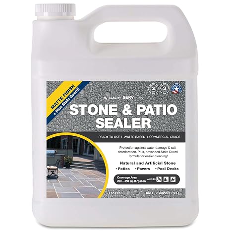 Natural Stone Sealer Plus Stain Guard (Matte Finish) 1 Gal