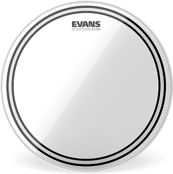Evans EC2S Clear Tom Drum Head 10 Inch