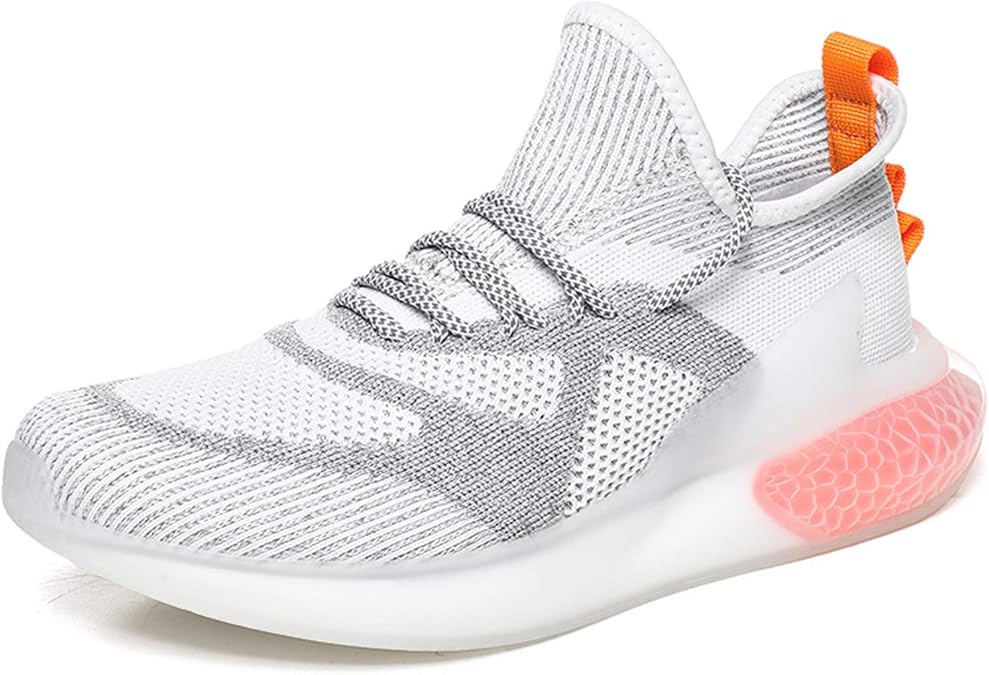 Damyuan Men's Sport Gym Running Shoes Walking Shoes Casual Lace Up Lightweight