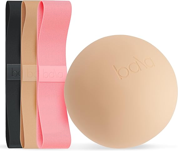 Bala Bands & Bala Balls Home Workout Equipment Bundle - Blush