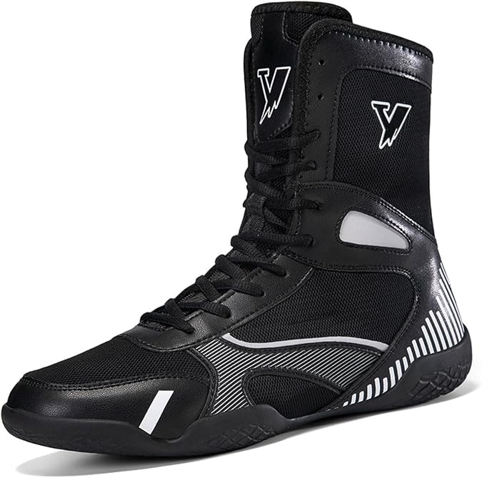 Wrestling Shoes Men Boxing Shoe for Mens Fitness Sneaker Zero Drop Sole High Top Training Shoes