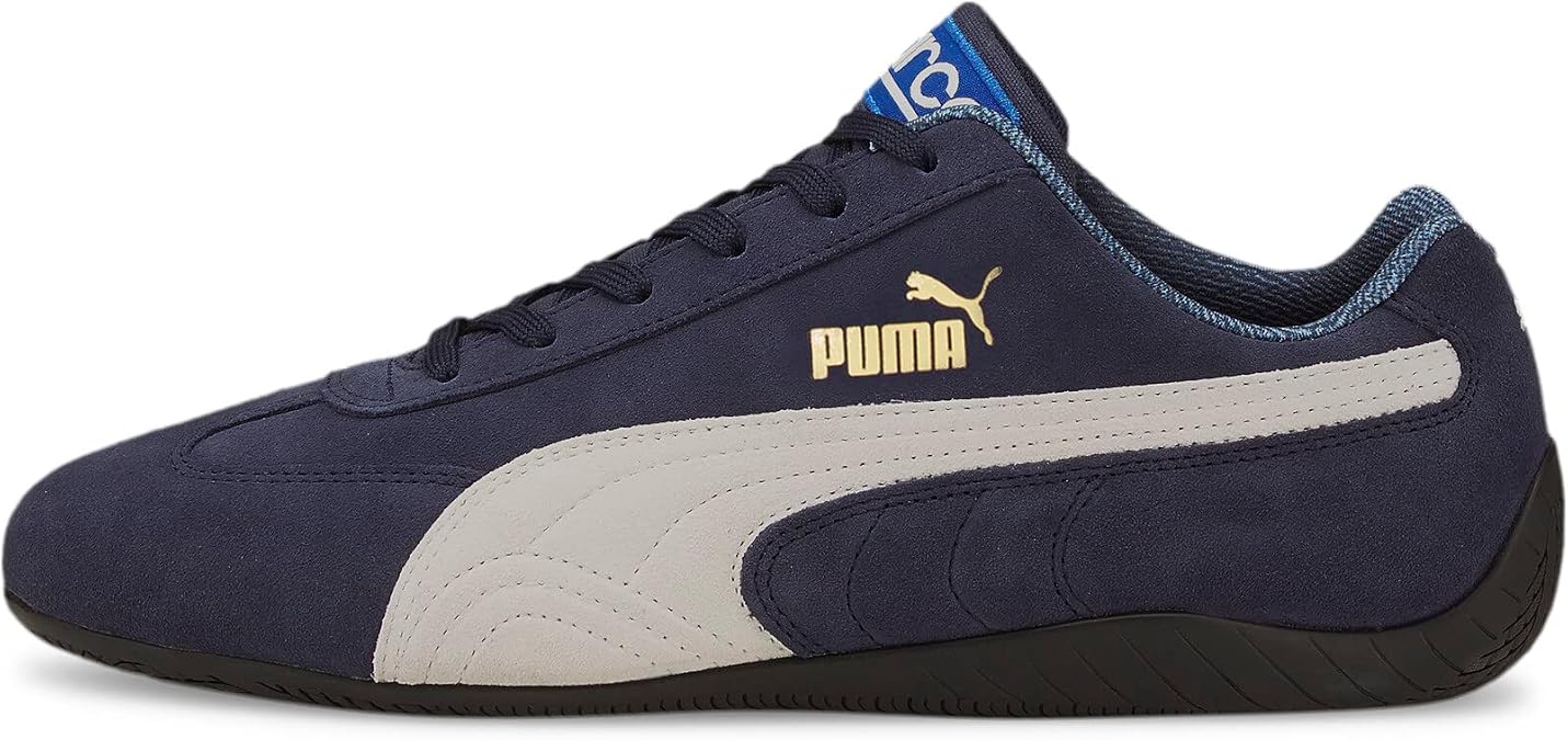 Puma Men's Speedcat Shield Leather Lace Up Trainers Shoes Casual - Black
