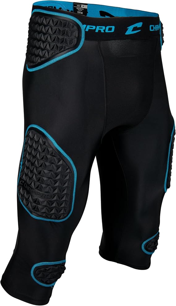 Champro Unisex-Teen Bull Rush 7-Pad Girdle