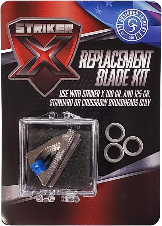 G5 Striker X Replacement Blade Kit, 12pk