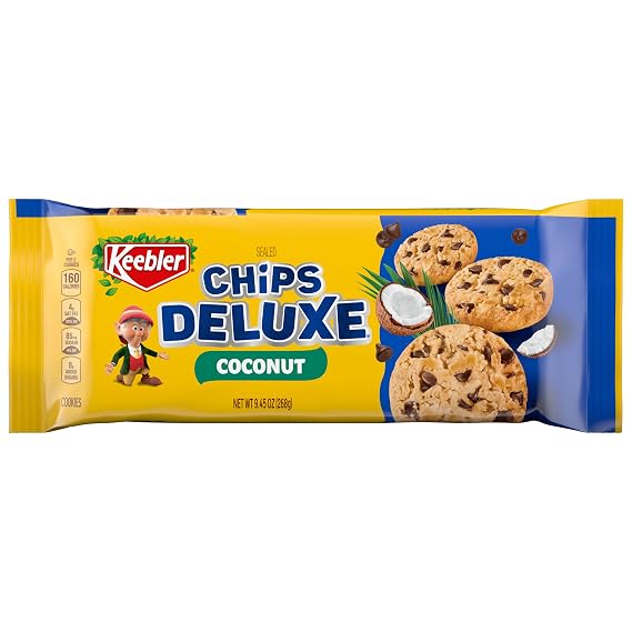 Keebler Chips Deluxe Coconut Cookies, 9.45oz