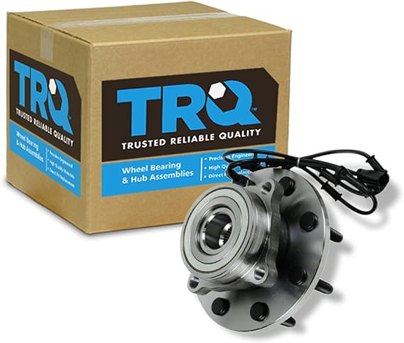 TRQ Front Driver or Passenger Side Wheel Bearing and Hub Assembly | For 2003-2005 Dodge Ram 2500 4WD 2003-2005 Dodge Ram 3500 4WD