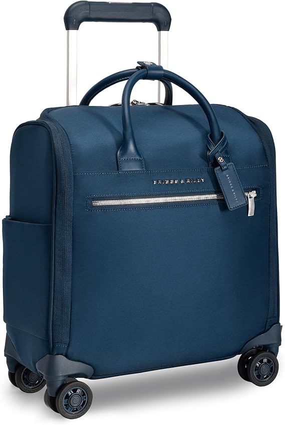 Briggs & Riley Rhapsody Wheeled Carry-On Cabin Bag, with Tech Sleeve, Navy