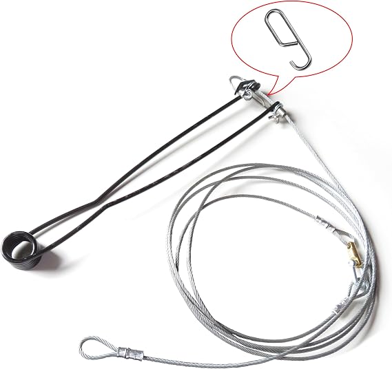 16.9 inches 43 cm Torsion Spring Loaded Trap No Treads Strong Push Spring Set Single Item Use as a Set on Treads, Wire Boar Trap, Oil-releasing Pipe, Ezo Deer, Boar, Squirrel, Push Spring, Wire