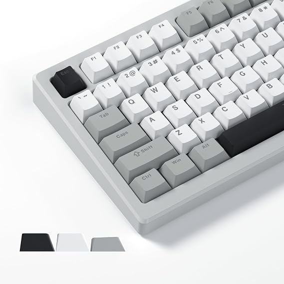 Womier Shine Through Keycaps, PBT Keycaps 60 65 75 100 Percent