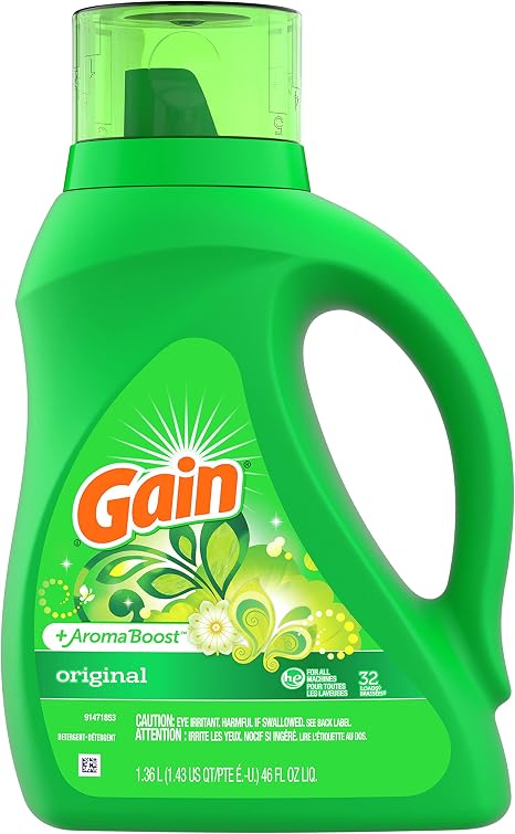 Gain Liquid Detergent 32 Loads 46-ounce