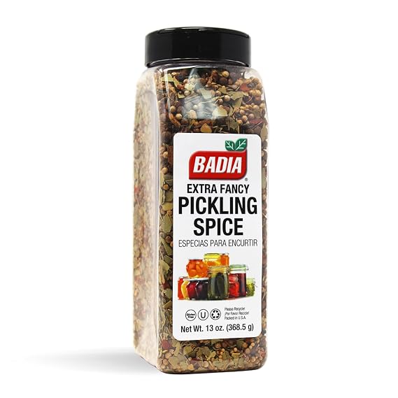 Badia Extra Fancy Pickling Spice Mix, 13 oz Blend of Spices for Pickling