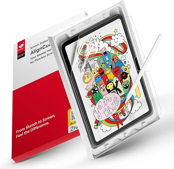 bersem 2 Pack Paperfeel Screen Protector for iPad Air 11 Inch M4/M3/M2