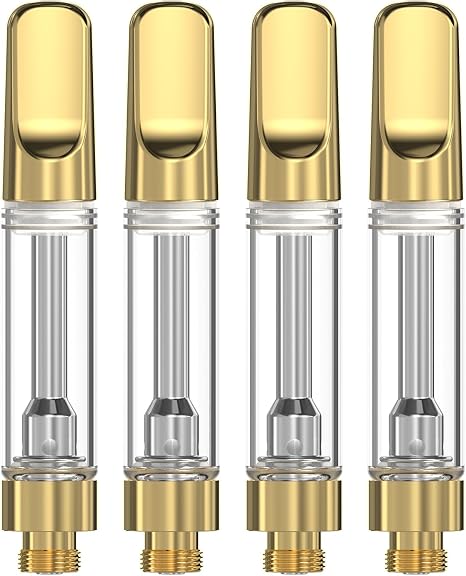 Titan 510 Cartridge Solid Metal Mouthpiece - 1.0ml Gold Special Edition