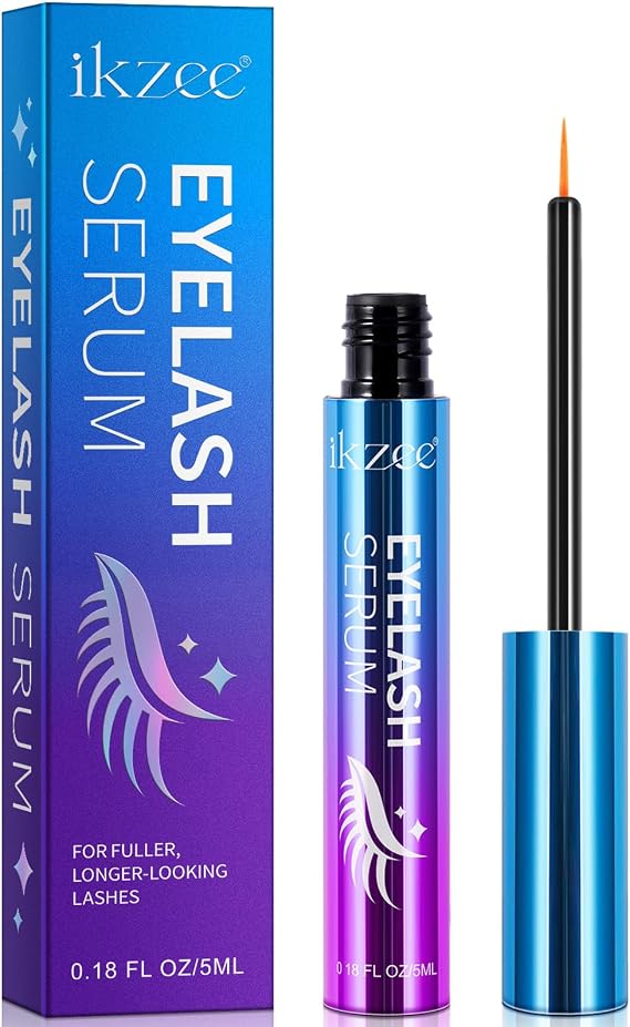 Eyelash Growth Serum, Eyelash Serum for Women, Eye Lash Growth to Boost Thicker, Fuller, and Longer Lashes, 5ml