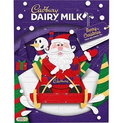 Cadbury Dairy Milk Advent Calendar Christmas 90g Pack of 1