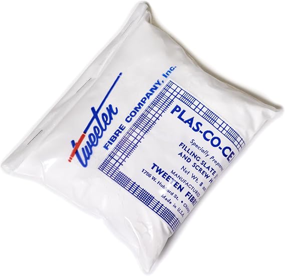 Plas-Co Cement for Filling Pool Billard Table Slate Joints and Screw Holes
