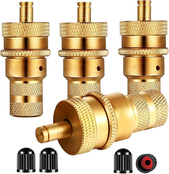 Dsycar 4Pcs Tire Deflator Kit,Adjustable Automatic Tire Deflators 6-30 PSI