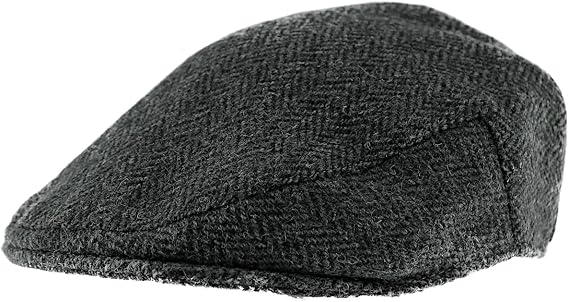 BOARDMAN Harris Tweed Flat Cap
