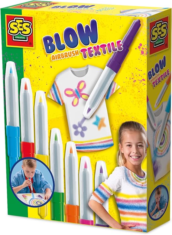 SES Creative Blow airbrush pens - Textile, Medium