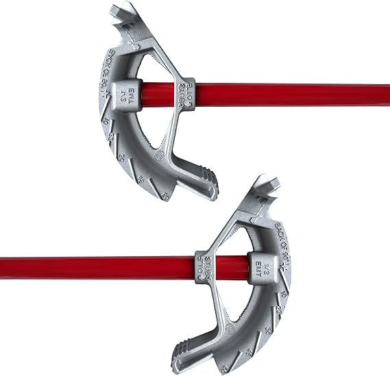 1/2 EMT Bender - Hand Bender with Head and Steel Handle - Aluminum Conduit Bender Full Assembly - Conduit Metal Pipe Bender with handle - Pack of 2