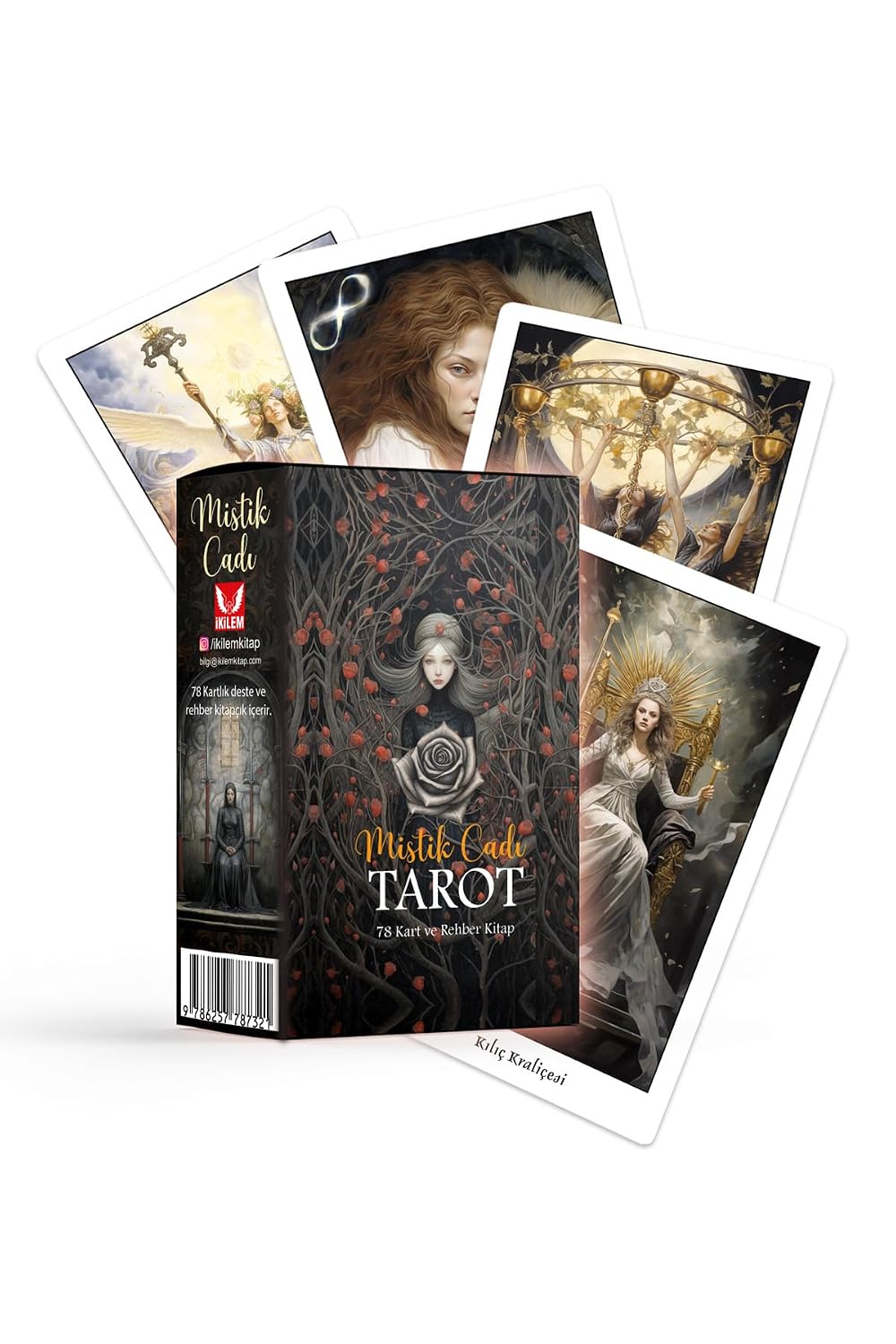 Mystical Witch Tarot, 78 Cards and Guidebook Wire Stitching – September 30, 2023