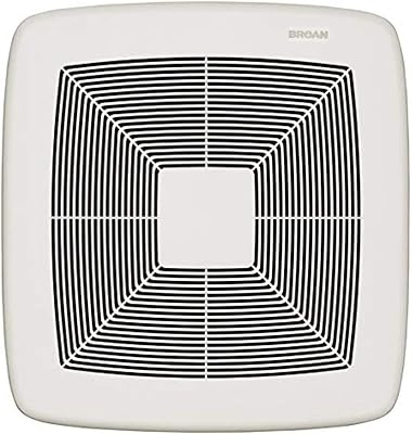 Broan-Nutone RB110 ULTRA PROTM Series Single-Speed Exhaust Fan, Ventilation Fan with Room-Side Installation, ENERGY STAR Certified, 0.6 Sones, 110 CFM, 1.2 x 1.2 x 1 inches, White