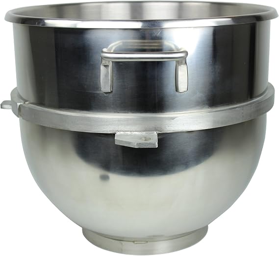 Foodservice Essentials FS-AF60BW Mixing Bowl Attachment for Hobart H600 Mixers (Stainless, 60-Quart)