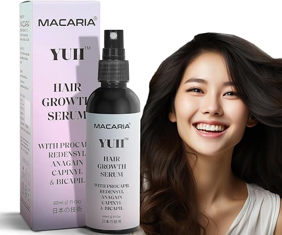 YUII redensyl + procapil + capixyl + anagain & baicapil hair growth serum length