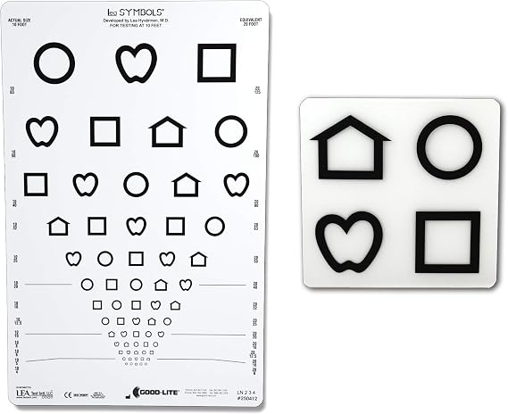 LEA Symbols Proportional Spaced Chart