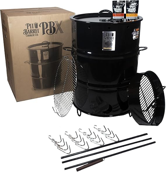 Pit Barrel Cooker XL Package 22.5 Inch Drum Smoker