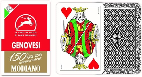 Modiano Genovesi regional playing cards
