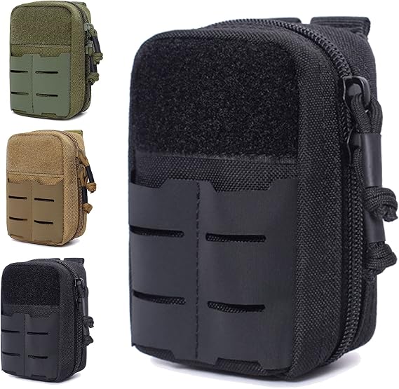 Upgrade Small Molle Pouches Tactical Multi-Purpose EDC Utility Duty Belt Pouch, Waterproof Backpacks, Bags & Accessories Holster Admin Pouch