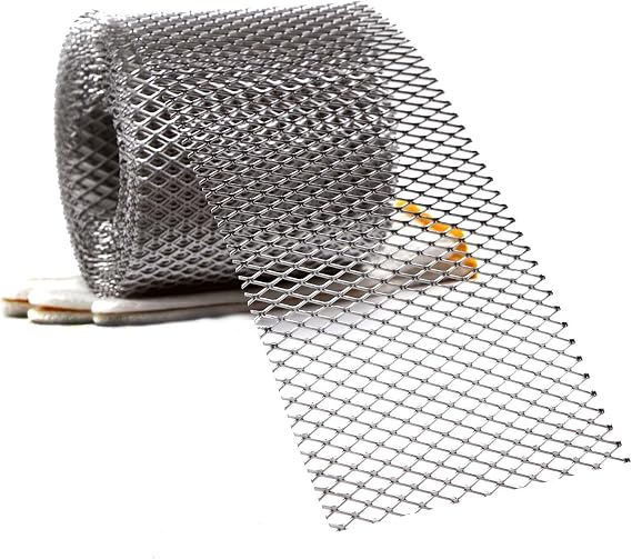 Carligo Gutter Guard, Leaf Filter Gutter Covers, Aluminum Screen Roll 5 Inch X 42.5 Feet for DIY Gutter Filter, Gutter Downspout Covers, Rain Gutter Leaf Guard, Leaf Filter Gutter Protection