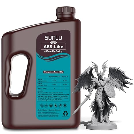 SUNLU 3000G ABS Like Resin for 3D Printer, Gray