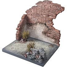 1/12 1/6 Wrecked House Model Resin Decoration Simulation DIY Materials Accs