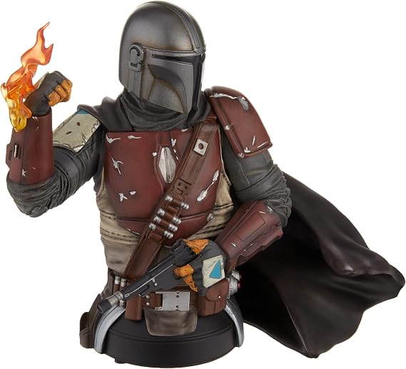 Star Wars The Mandalorian MK1 1:6 Scale Mini-Bust, Multicolor