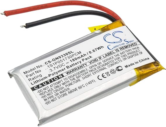 VI VINTRONS Battery for GN GN9330, Netcom 9330,