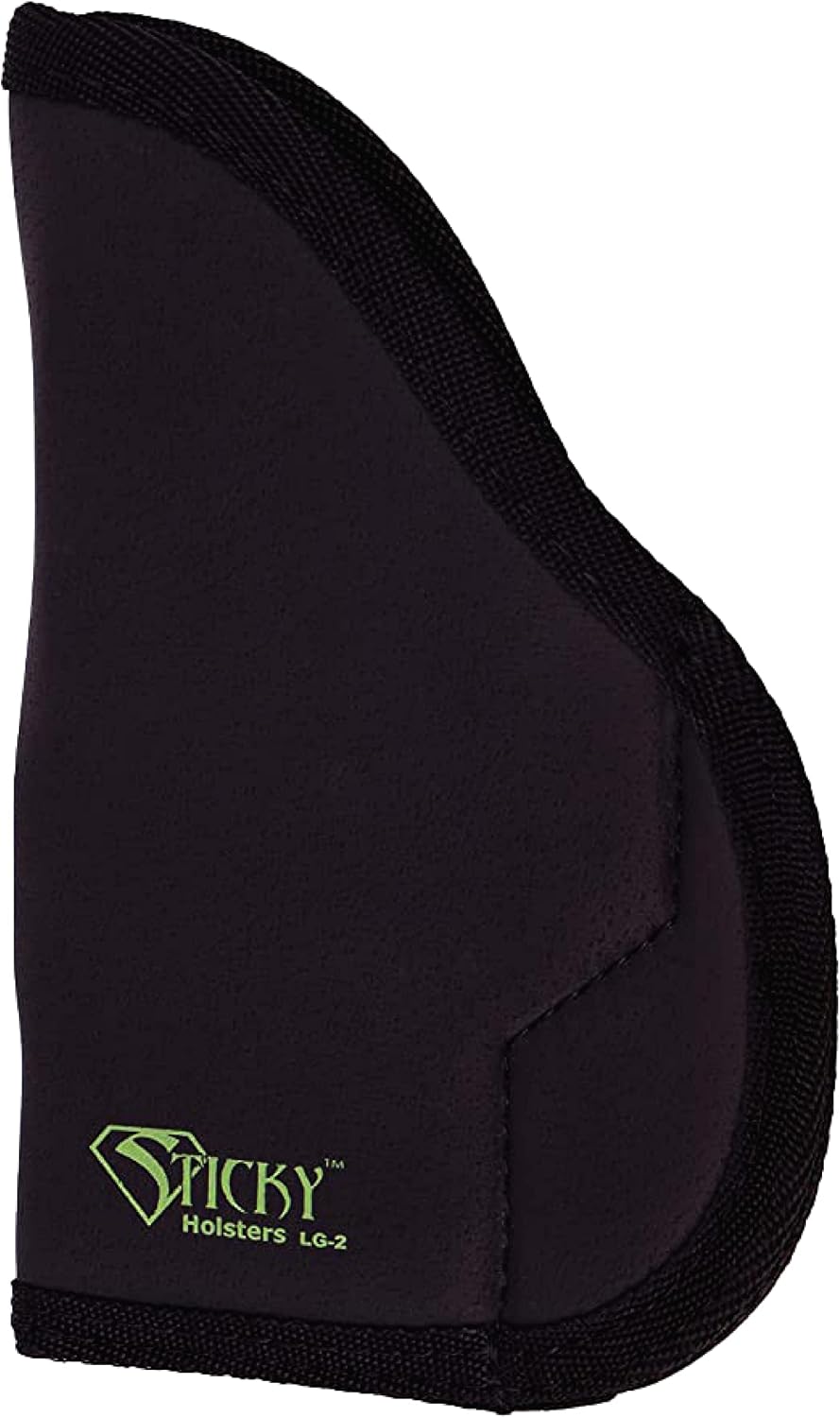 Sticky Holsters Concealment Holsters for Men and Women - LG-2 Large - Fits Medium Glocks, Ruger SR9, and Similar up to 4.2" Barrel - Suitable for Left and Right-Hand Draw; IWB or Pocket Carry