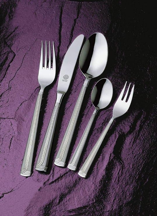 Cutlery 72 piece Set Nicole satin 1810 Stainless Steel Flatware Made in Solingen Germany