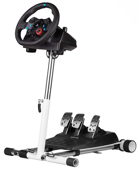 Wheel Stand Pro DD Stand Compatible With Logitech G Pro, Logitech RS50, Thrustmaster T818/T598, Moza R9/R5/R3, Fanatec GT DD Pro/CSL DD/CSL Elite. Wheel/Pedals not included.