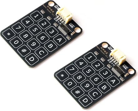 2-Pack I2C Keypad Module, Capacitive Sensing, for Arduino, ESP32, Raspberry Pi