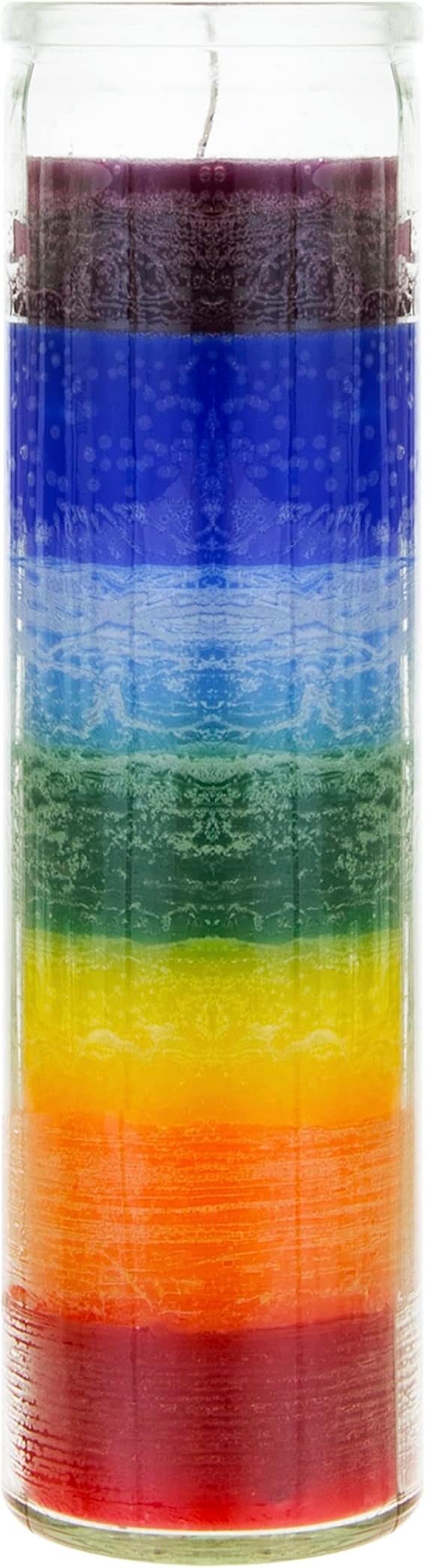 Mega Candles Devotional Vigil Prayer Wax Candle 1 Count 2" x 8" Chakra