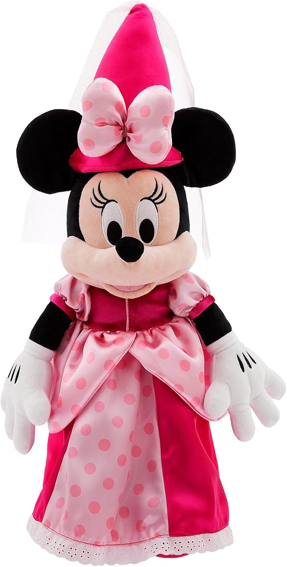 Disney Store Official Princess Collection Minnie Mouse Plush - Soft, Huggable & Authentic Toy for Fans & Kids - 23 Inches