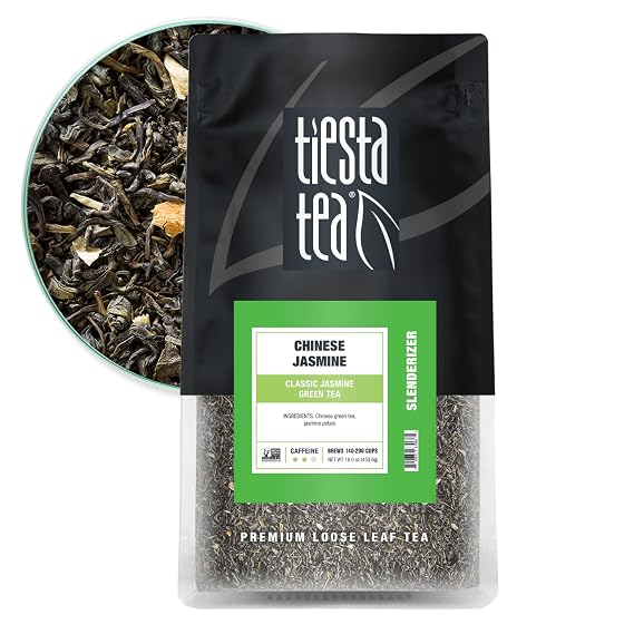 Tiesta Tea - Chinese Jasmine, Loose Leaf, Classic Jasmine Green Tea