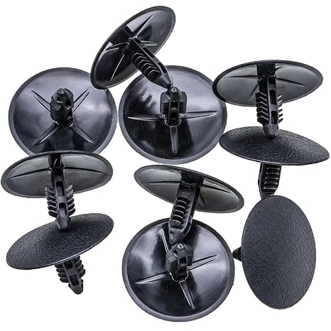 Rexka 10pcs Hood Insulation Fender Liner Retainer Clip for Ford Edge, Escape, Excursion, Expedition, Explorer, Flex, Mustang, Ranger, Taurus N808842S W705002-S300 Chrysler 6504098