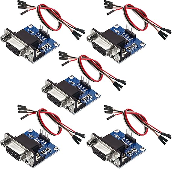 5PCS MAX3232 RS232 to TTL Converter Module 3.3V-5V for Arduino MCU