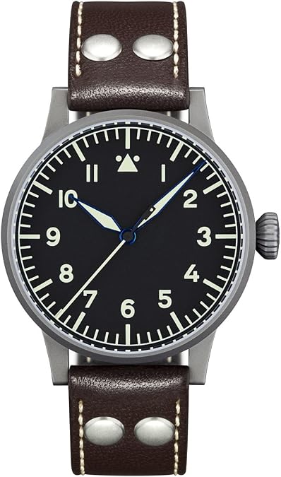 Laco Munster Type A Dial Swiss Automatic Pilot Watch with Sapphire Crystal 861748