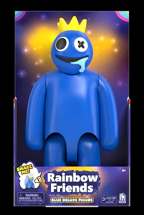 PhatMojo Rainbow Friends Deluxe Figurine, Blue