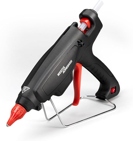 IDL Packaging GG-220 Industrial 200W Full Size Hot Glue Gun for 1/2" Glue Sticks - Super Fast Heating - Heavy-Duty Large Electric Glue Gun for Construction, Carpentry, DIY, or Repairs